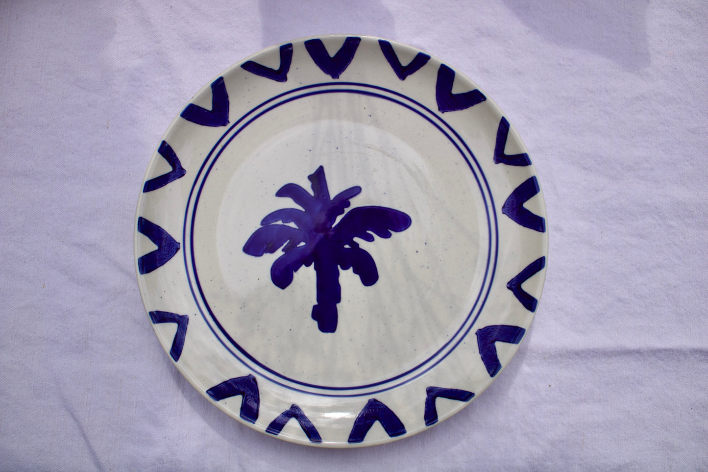 Zomers palm | Dinerbord