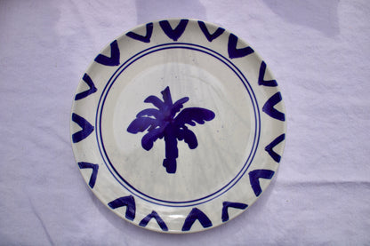 Zomers palm | Dinerbord