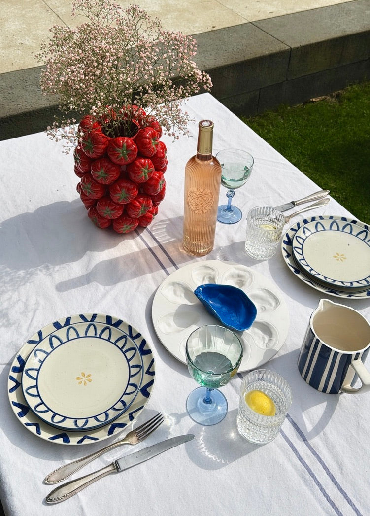 Gestreept kannetje | Blauw