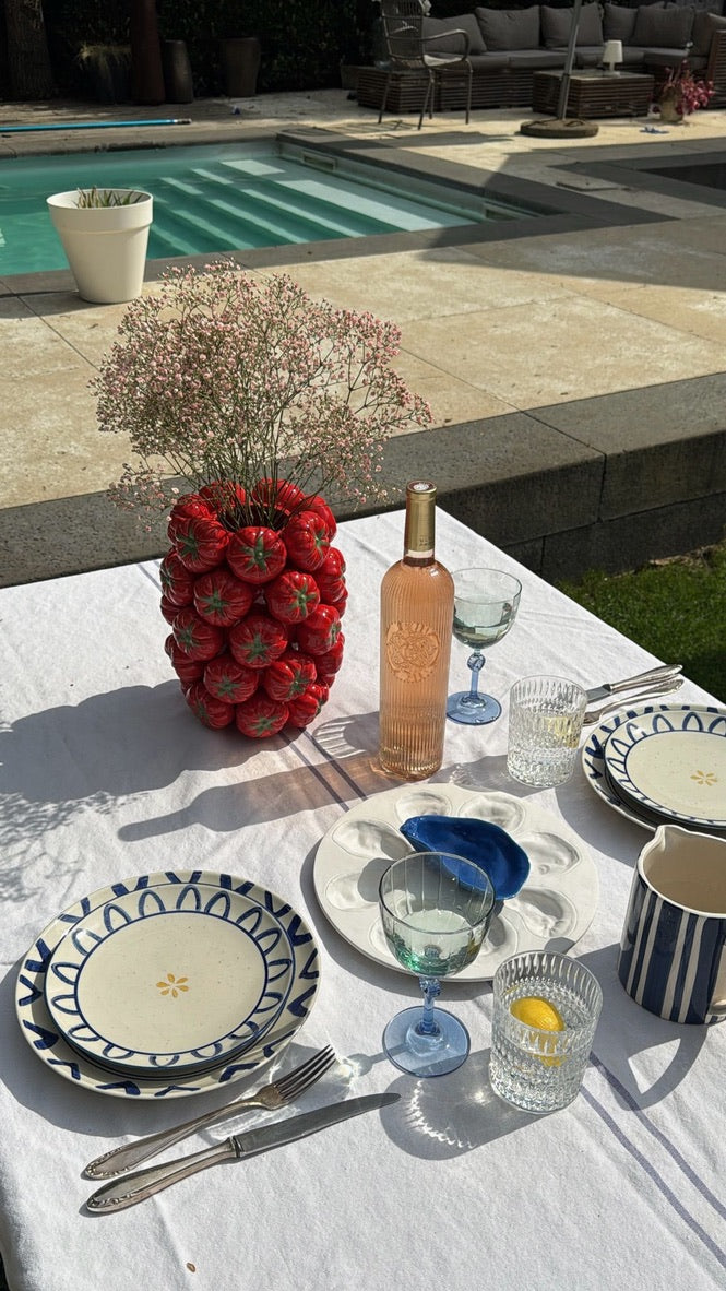 Gestreept kannetje | Blauw