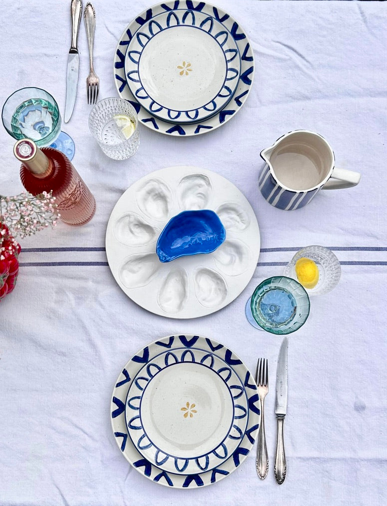 Gestreept kannetje | Blauw