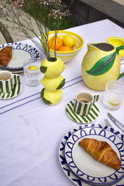 Zomers palm | Dinerbord