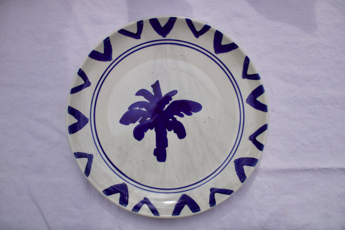 Zomers palm | Dinerbord