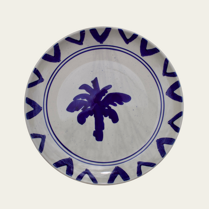Zomers palm | Dinerbord