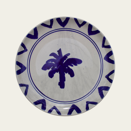 Zomers palm | Dinerbord